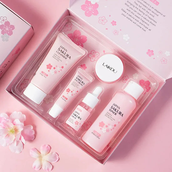 LAIKOU Sakura 5-Piece Skincare Set