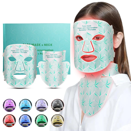 8-Color LED Facial & Neck Mask