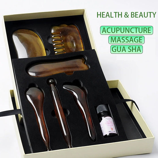 7PCS Luxury Gua Sha Set